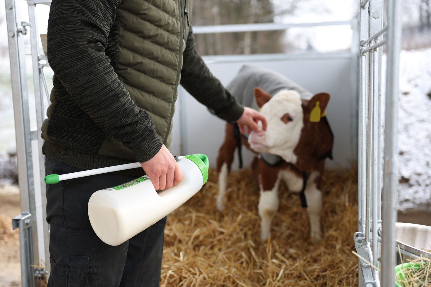Drenc za teleta MilkyDrencher 2,5 l s sondo, 3-stopenjski
