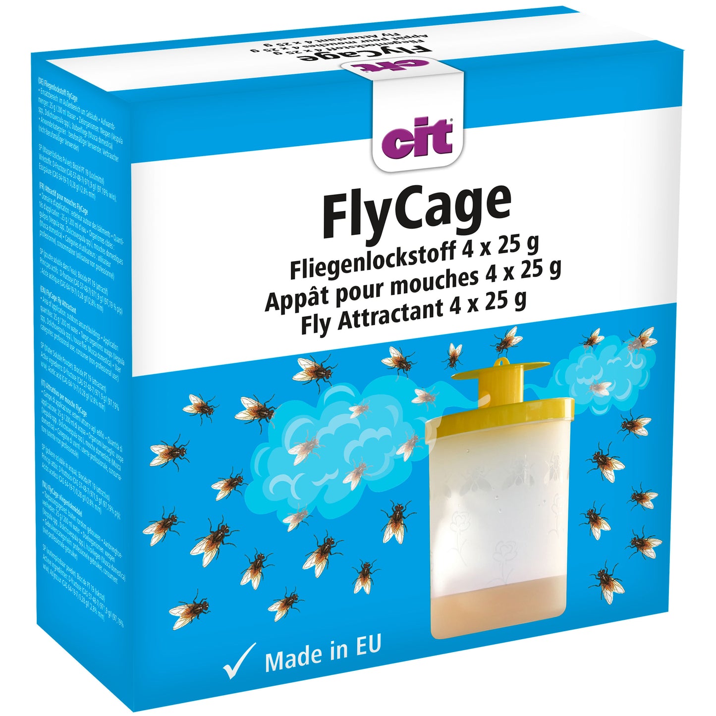 Vab. snov za muhe CIT FlyCage 25 g, 4 kosi