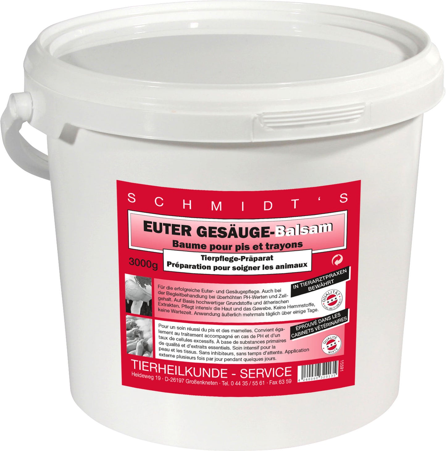 BALZAM za vime in seske - 3kg