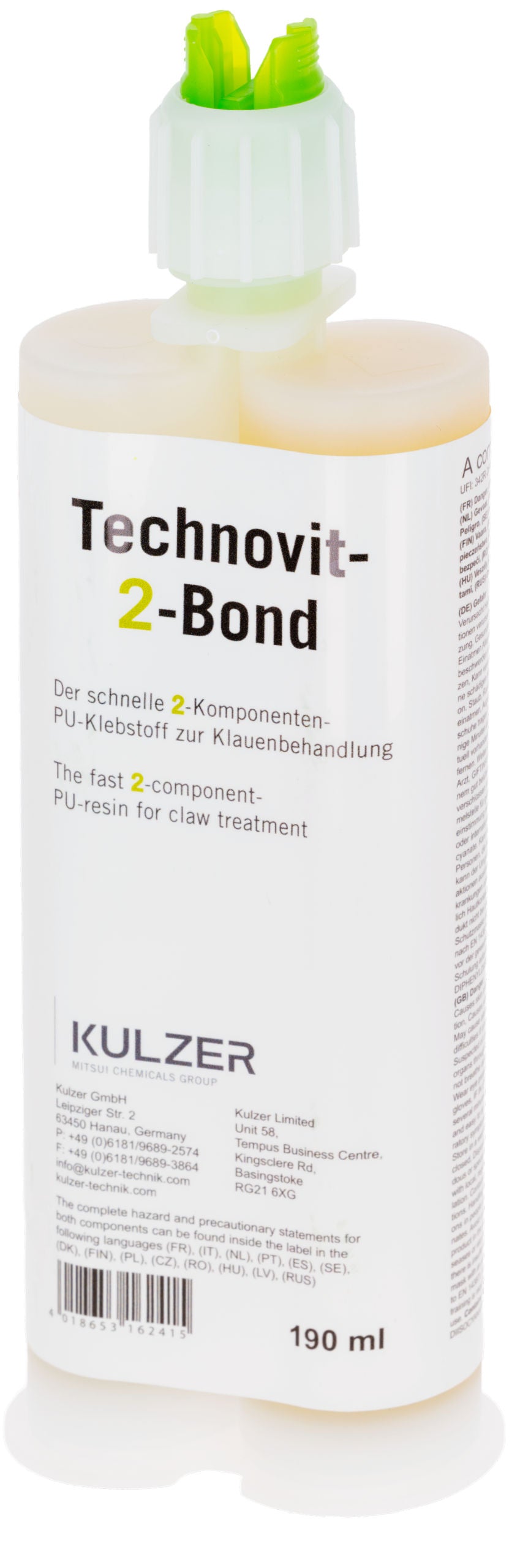 Technovit-2-Bond kartuša, 190 ml