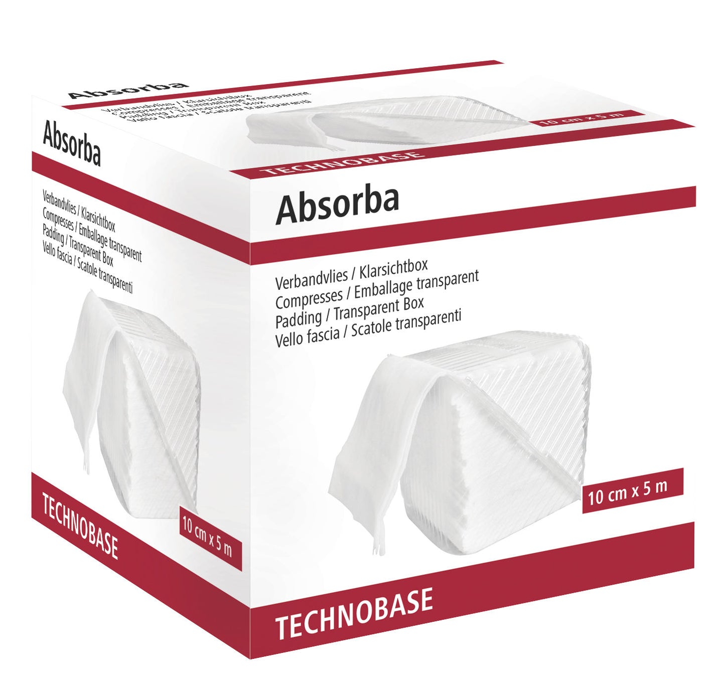 KOPRENA obvezilna Absorba 10cmx 5m