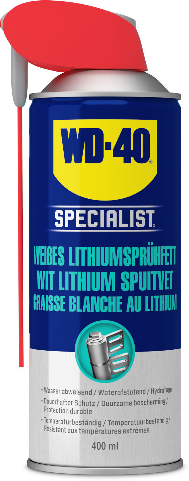 WD-40, belo litijevo mazivo v 400 ml