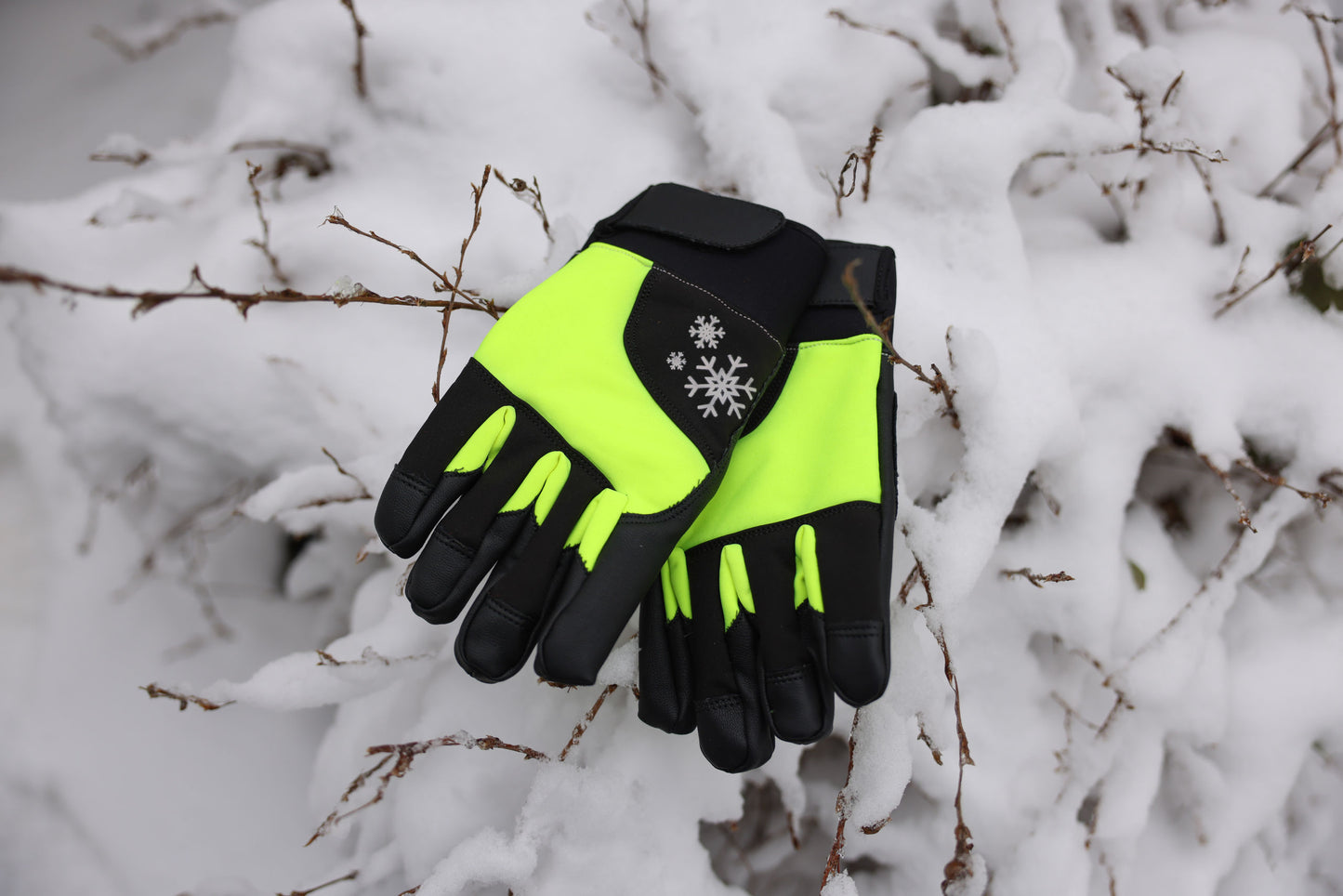 ROKAVICE Mini zimske rumene/crne 8 - 11