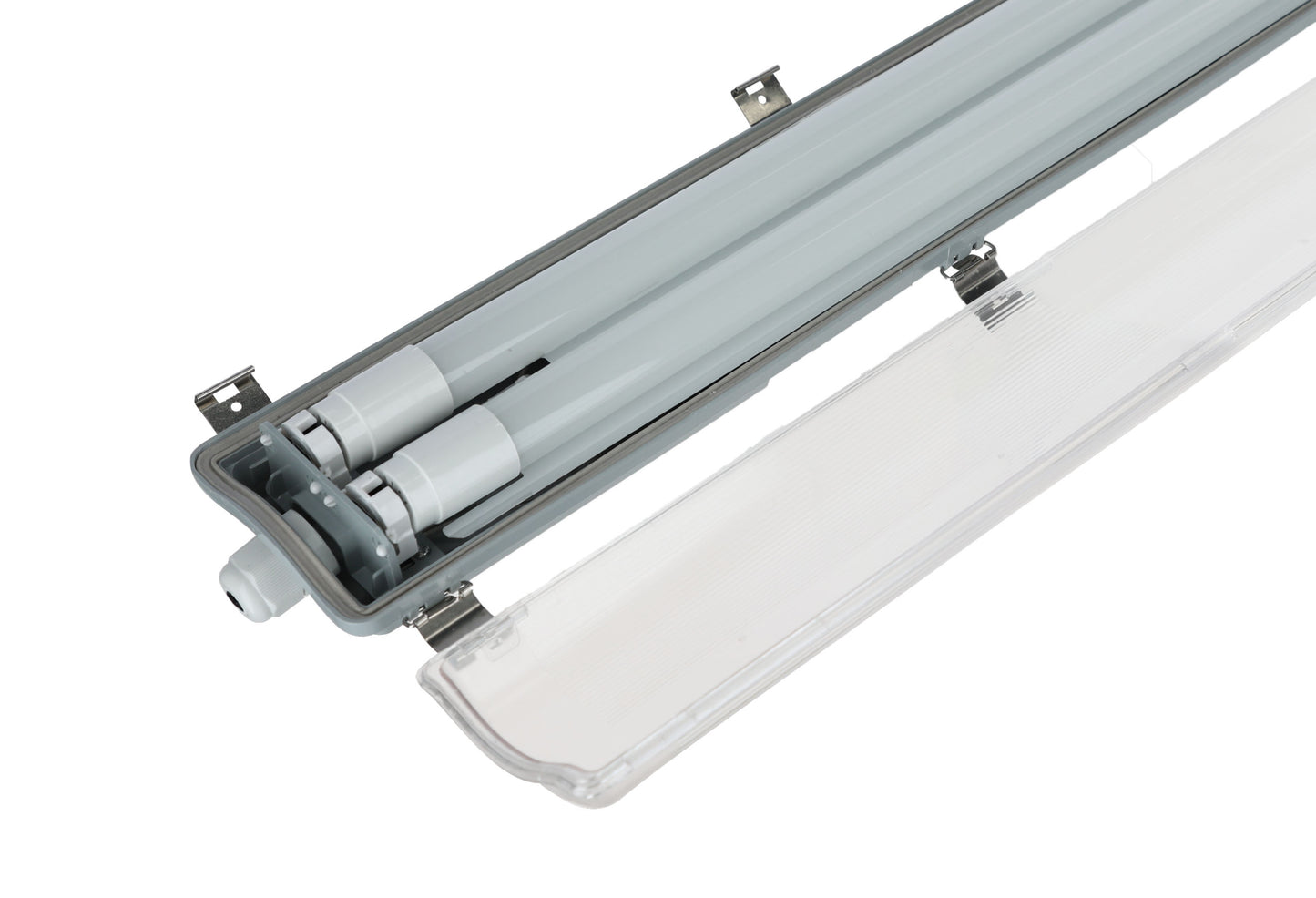 Svetilka vlažne prost., 150 cm 2 cevi, vklj. 2x LED sv. cev