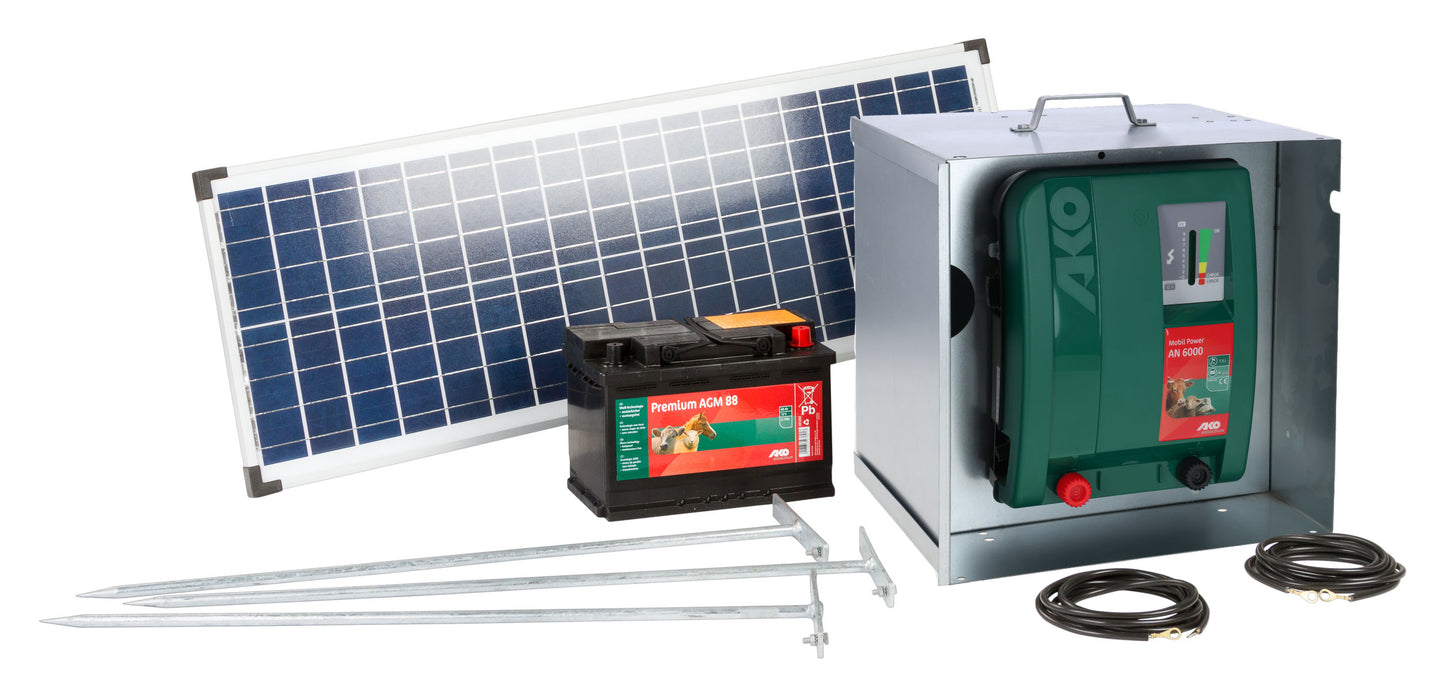 Zac.kompl. MobilPower AN 6000 s 45-vatnim solarnim modulom