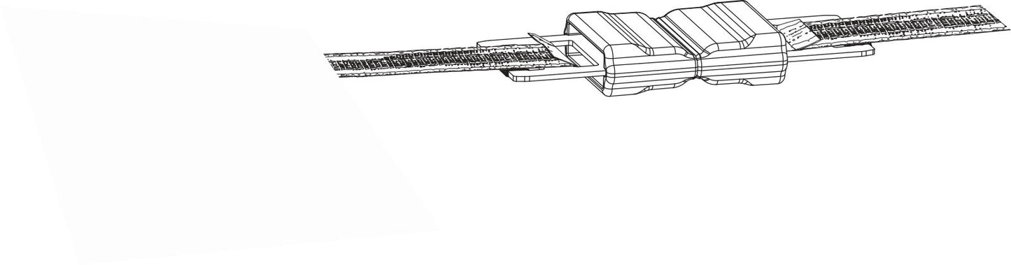VEZICA za trak Litzclip inox 12,5mm (5kos)