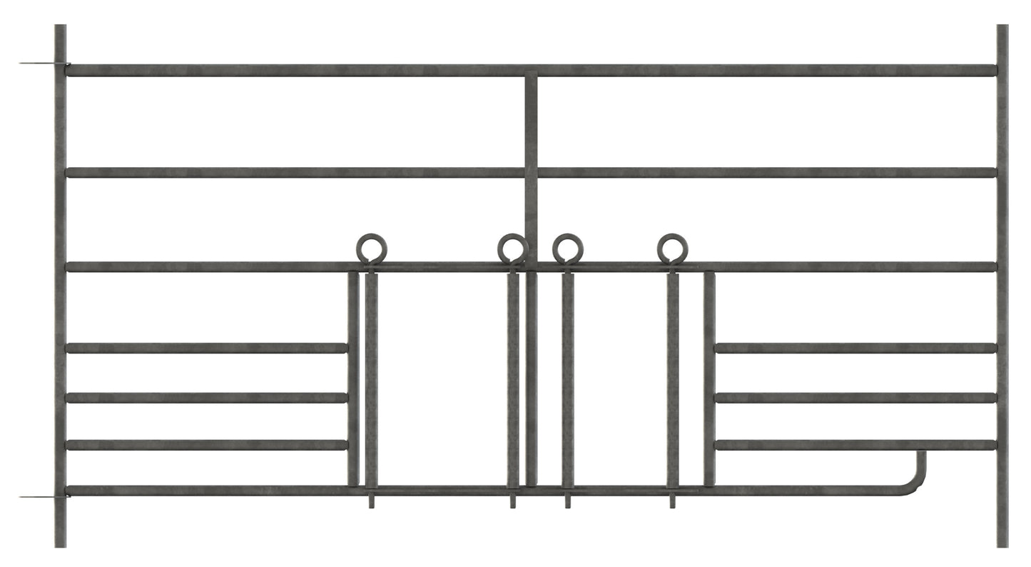 MODULARNA ograda z odprt. za jagencke 0,92 × 1,83m