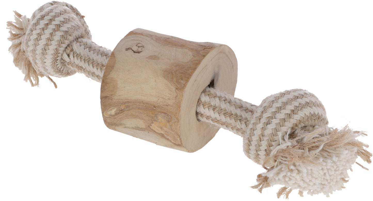 Ročka S, juta/bombaž, s kavovcem, 20 cm