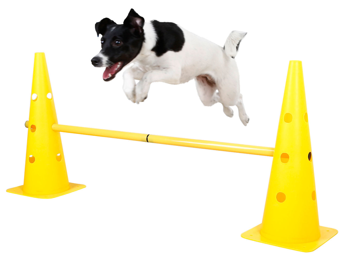 AGILITY ovire s stožci - rumen