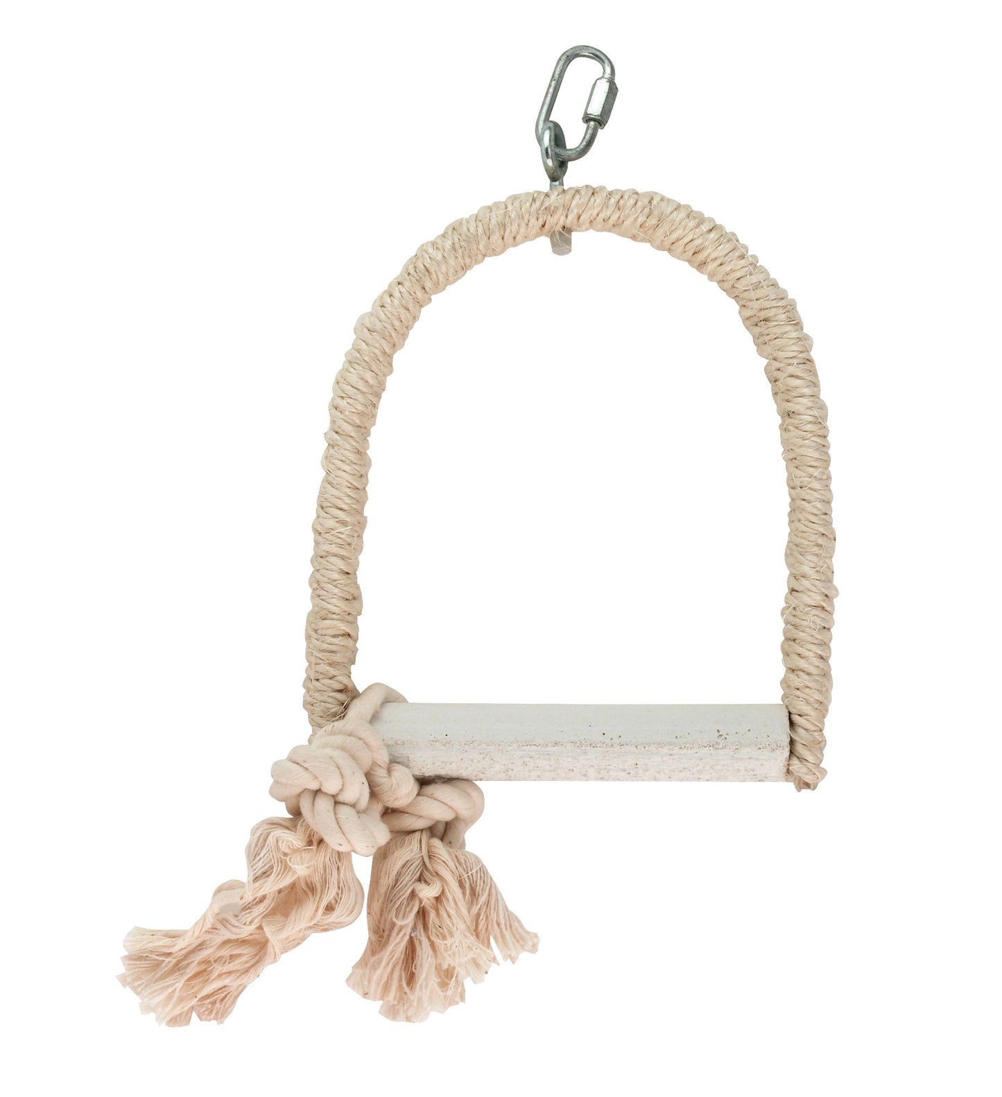 Sisal gugalnica z apneno precko za sedenje, 12x16x2cm