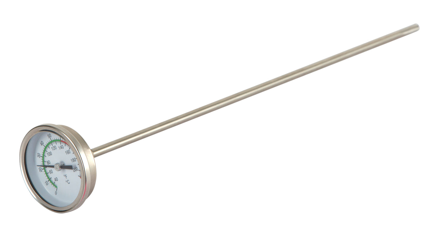 TERMOMETER na kovniski palici 38cm