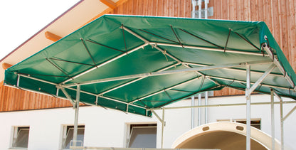 NADSTREŠEK 300 x 270cm Poliester s PVC premazom