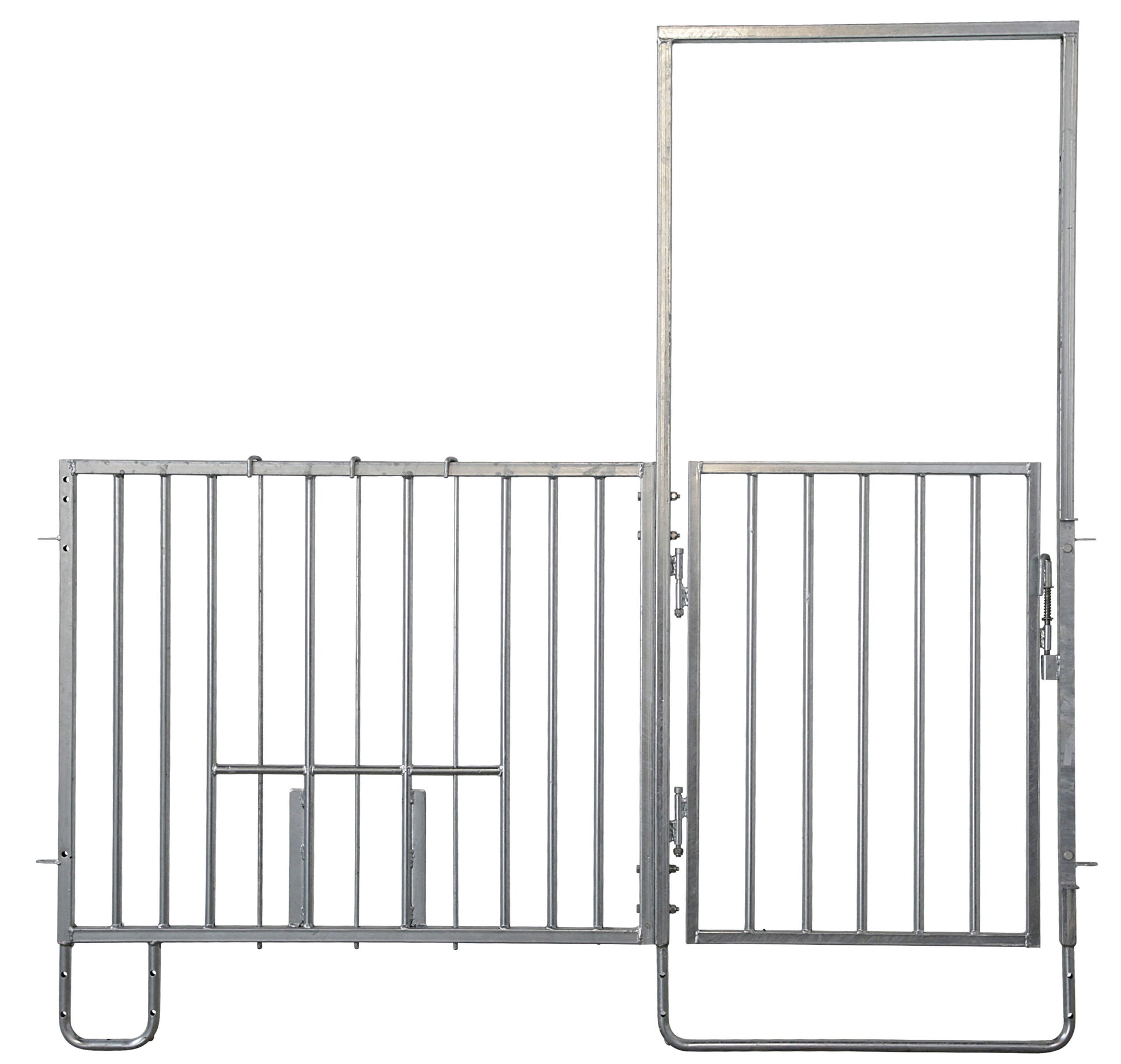 OGRAJNI del z vrati 215cm za hlev z modularno ograjo