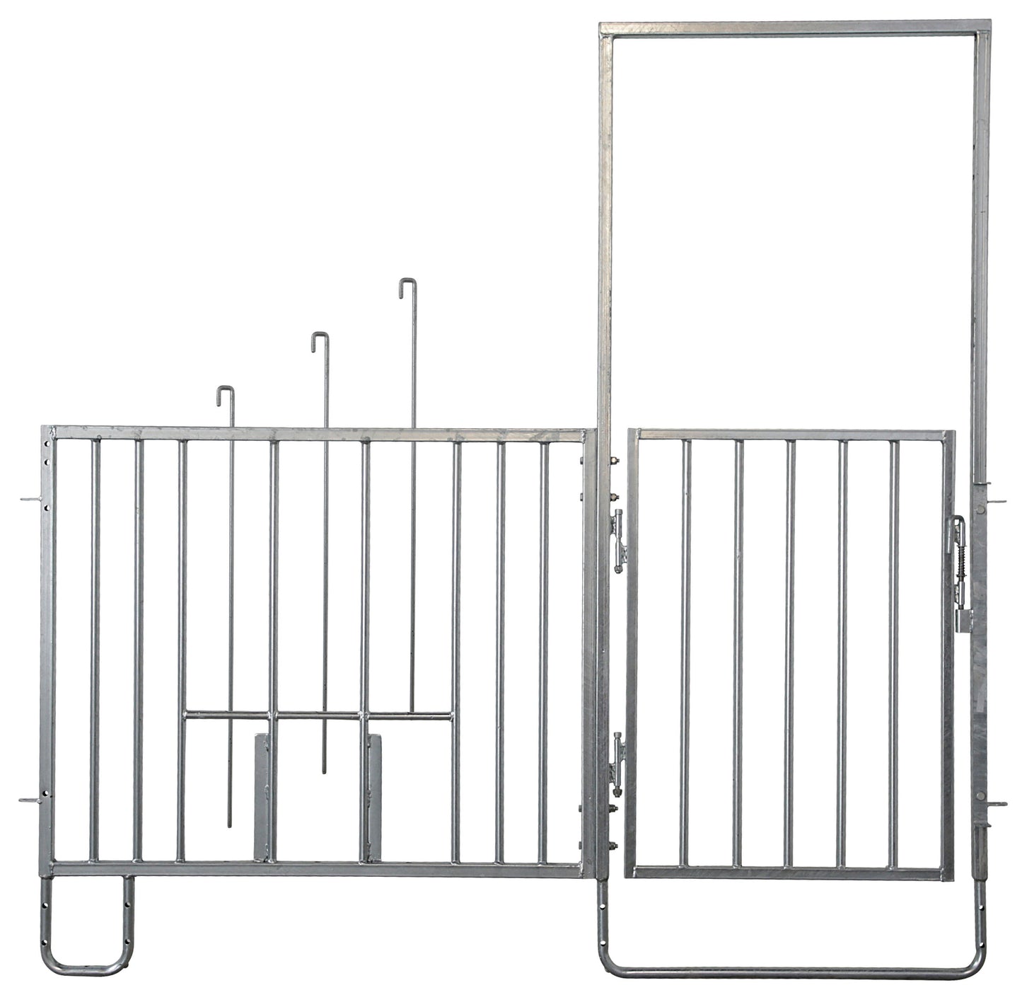OGRAJNI del z vrati 215cm za hlev z modularno ograjo