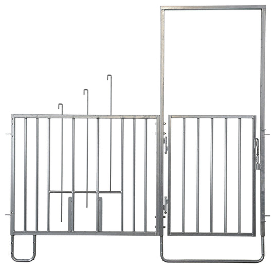 OGRAJNI del z vrati 215cm za hlev z modularno ograjo
