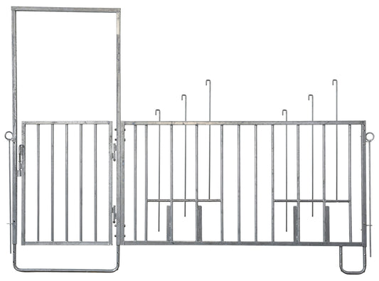 OGRAJNI del z vrati 285cm za hlev z modularno ograjo