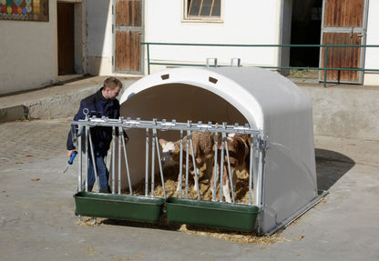 CalfHouse Premium XL z rešetko za krmo