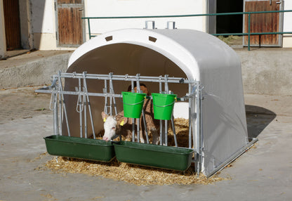 CalfHouse Premium XL z rešetko za krmo