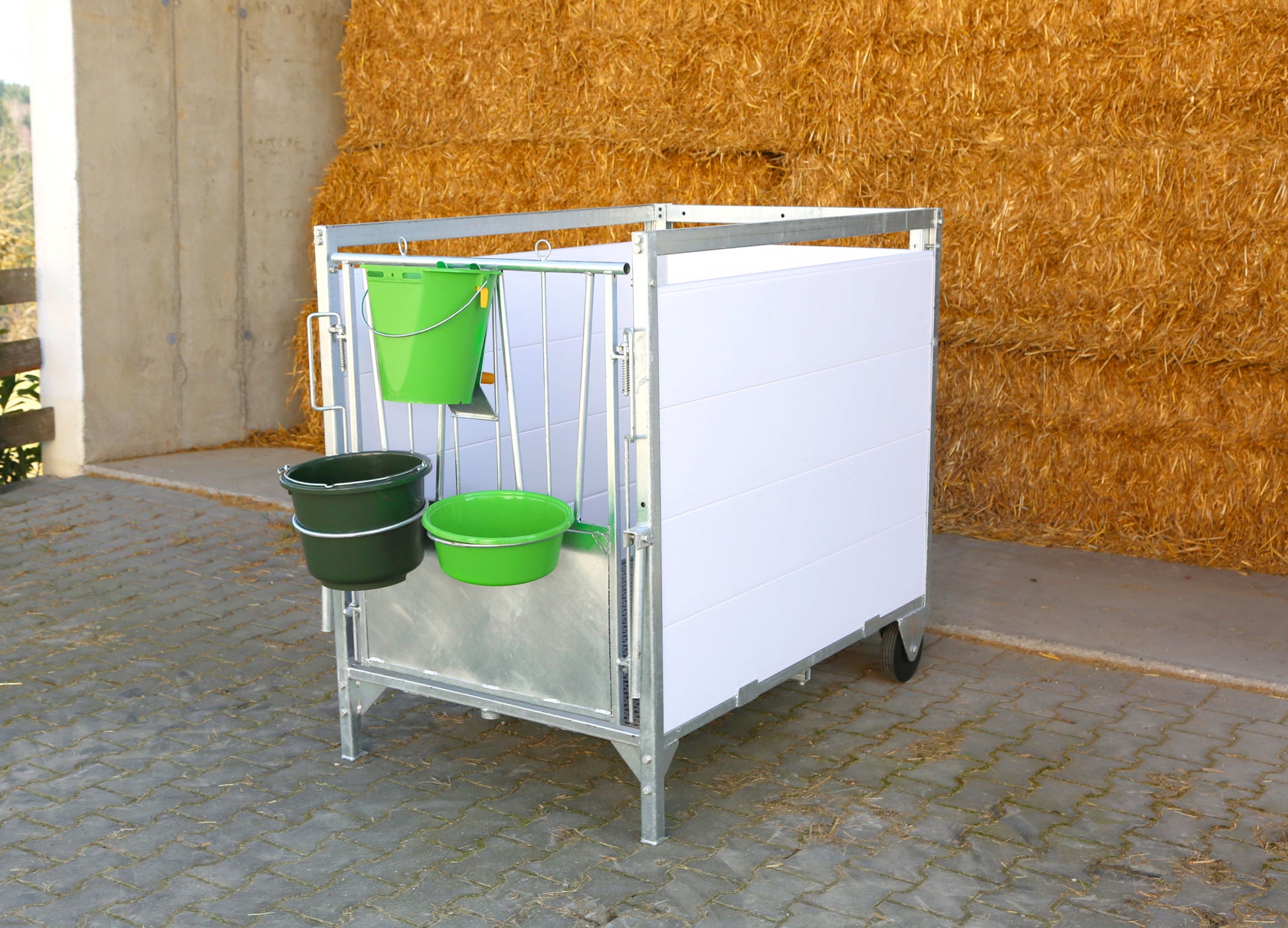 BOKS za teleta mali 130 × 85cm