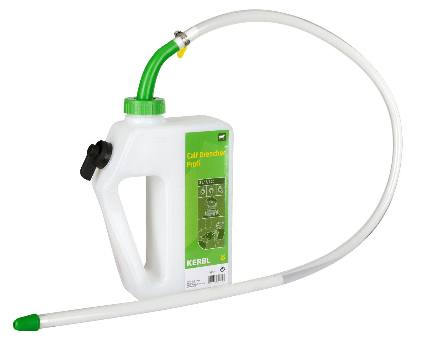 DRENC za teleta Profi fleksibilen 105cm - 2l