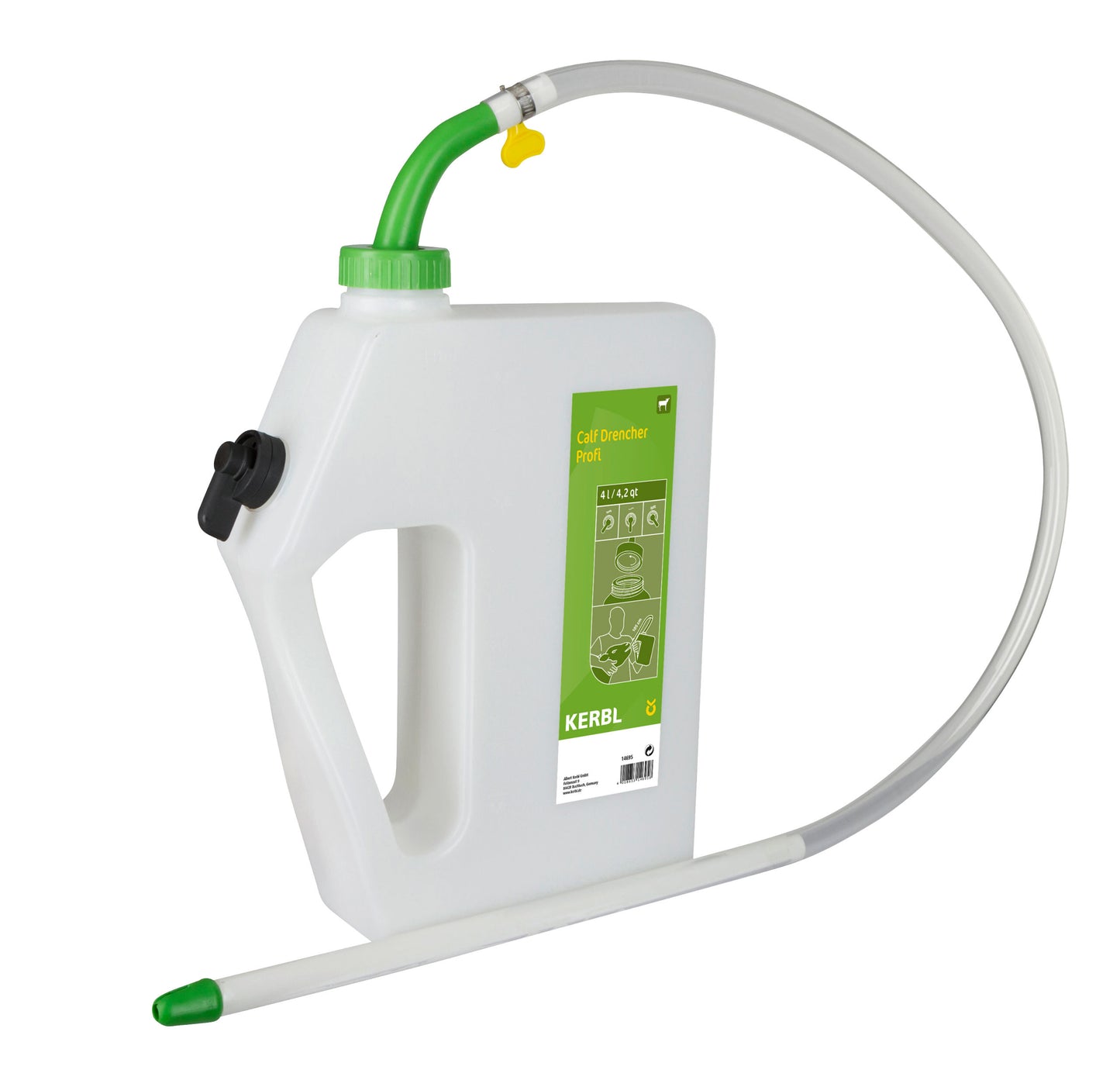 DRENC za teleta Profi fleksibilen 105cm - 4l