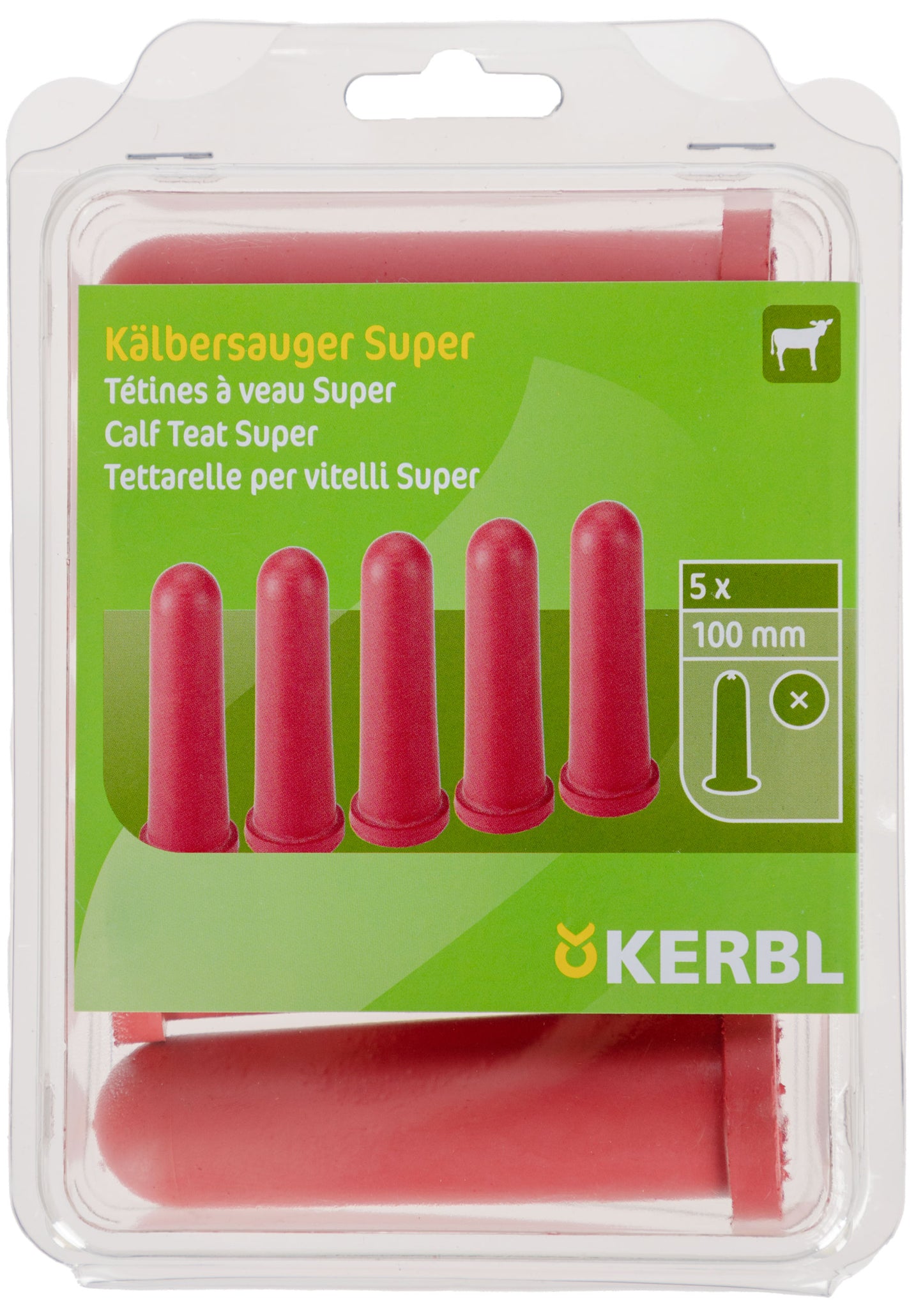 Cucelj "Super" rdec, 100 mm, 5 /pak