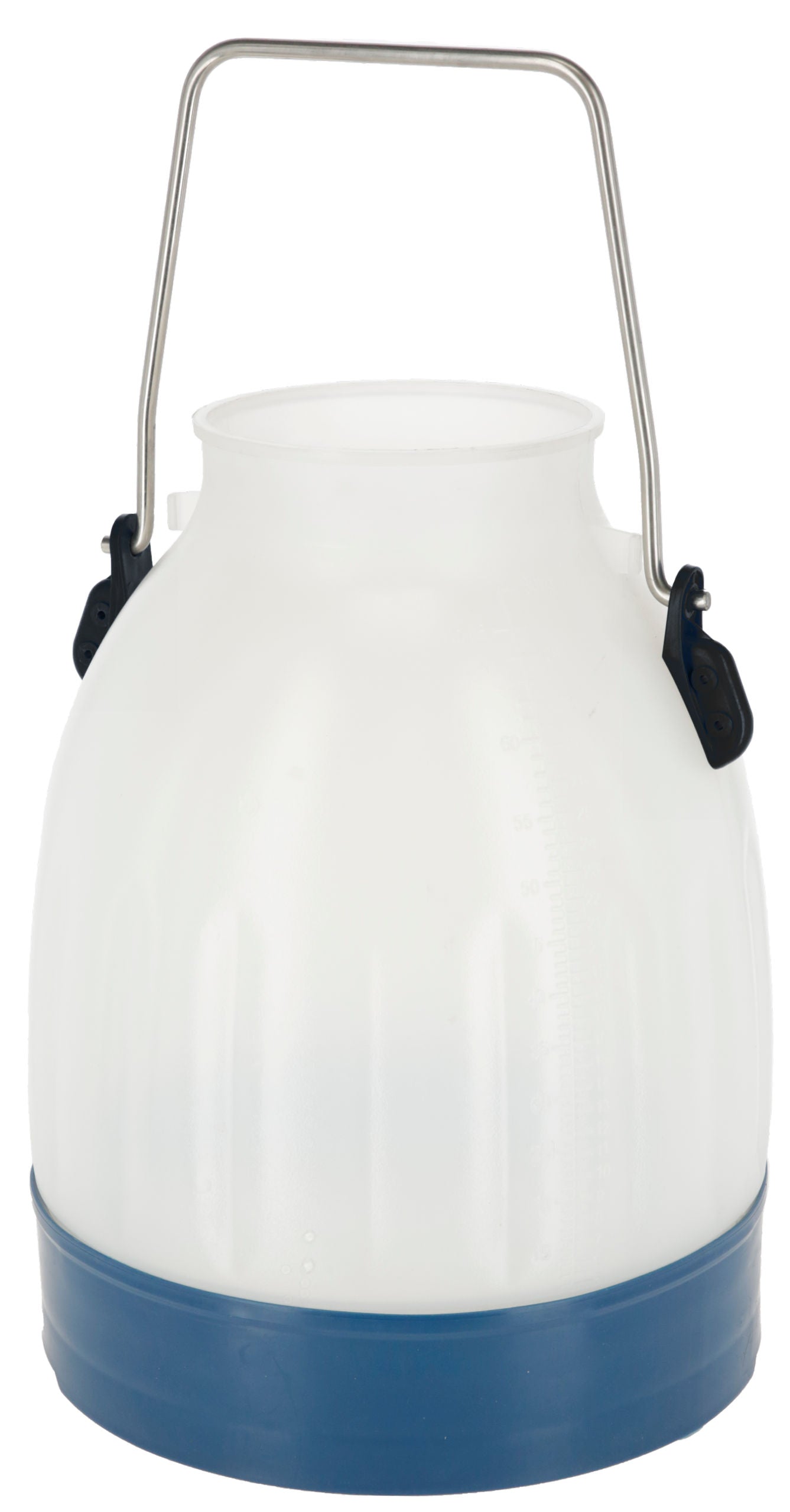 VEDRO za molžo prosojno - modro dno 30l