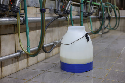 VEDRO za molžo prosojno - modro dno 30l