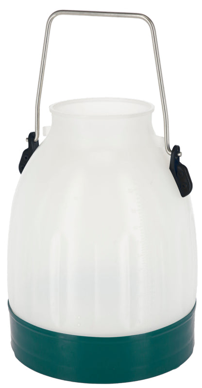 Vedro za molžo 30 l poltransp. zeleno, višina rocaja 143 mm