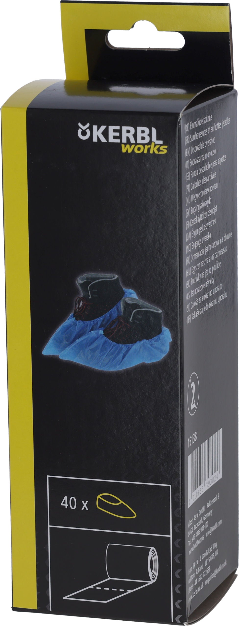 Nadčevlji za enkratno uporabo do gležnjev, 40 kosov 410 x 15