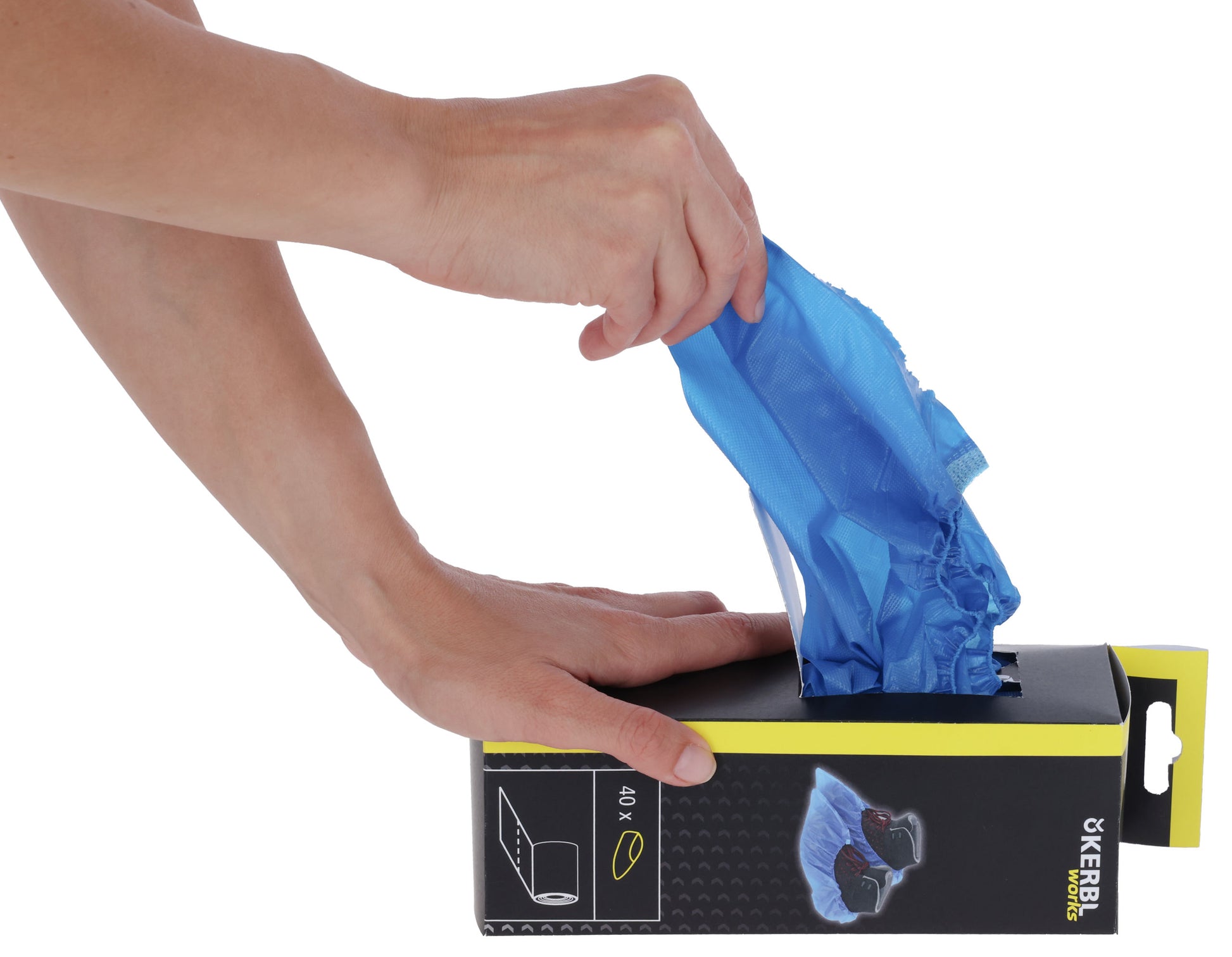 Nadčevlji za enkratno uporabo do gležnjev, 40 kosov 410 x 15