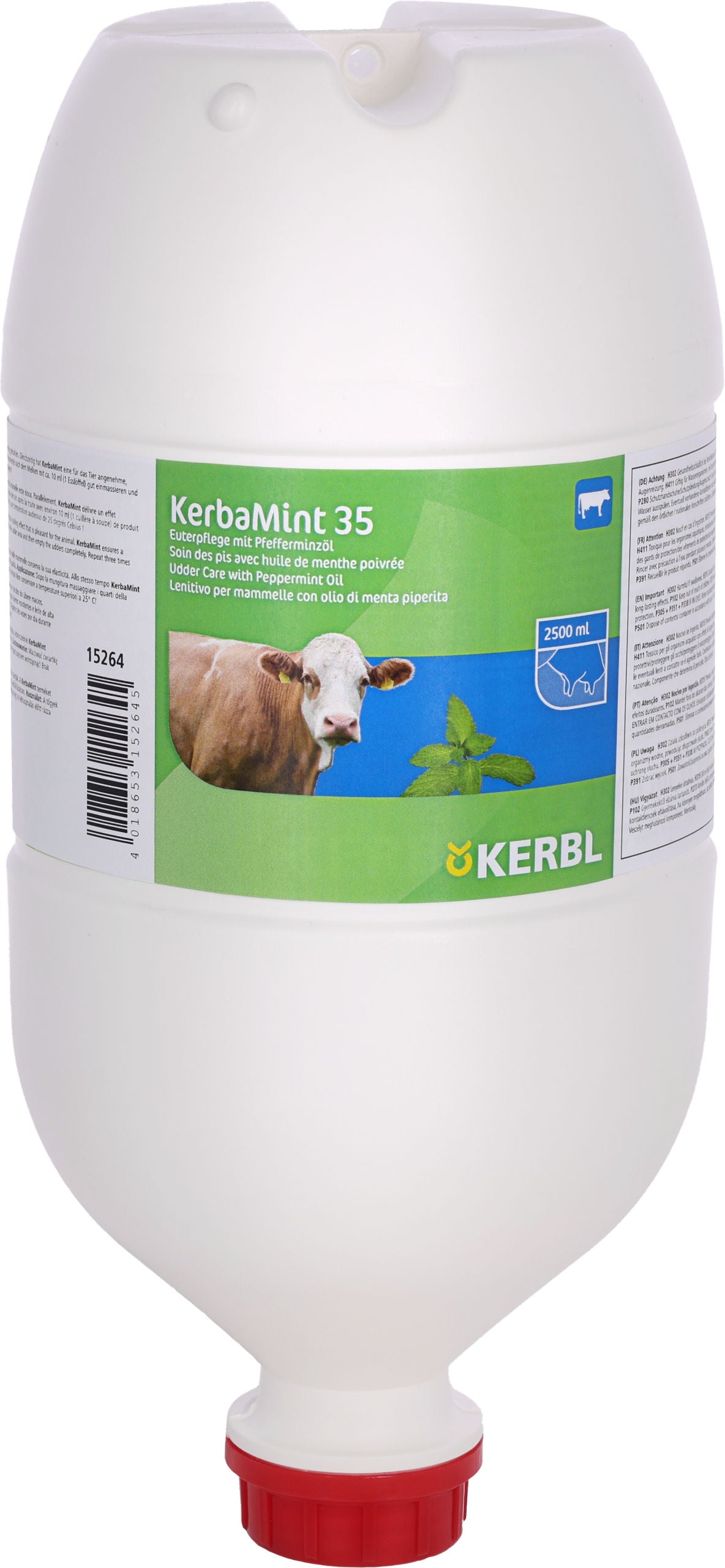 MAZILO za vime - Kerba Mint 2.500ml - dozirna plastenka