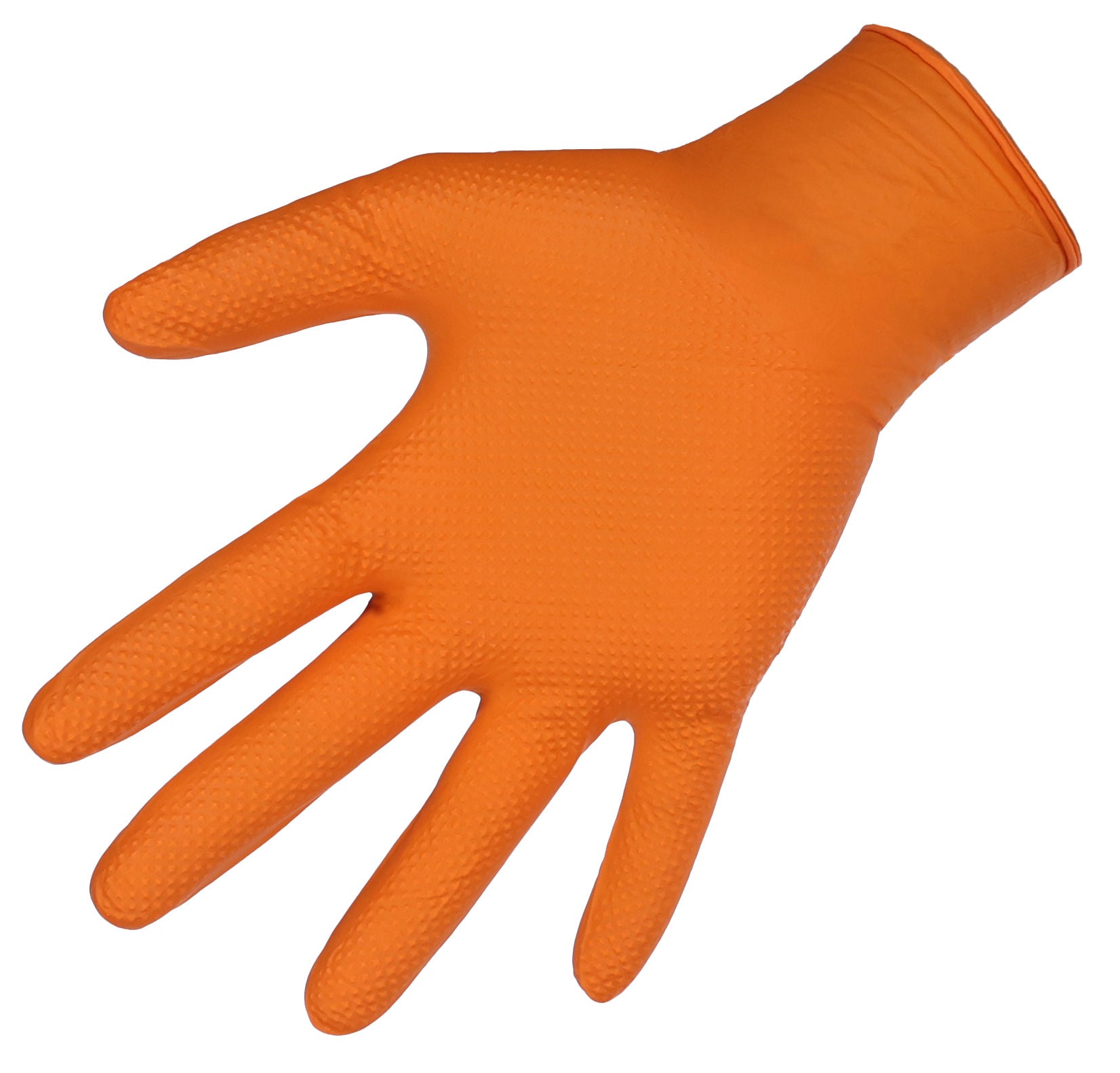 Nit.rokavice za en. up. X-Grip 240mm, 50kos, vel.XXL, oranžne