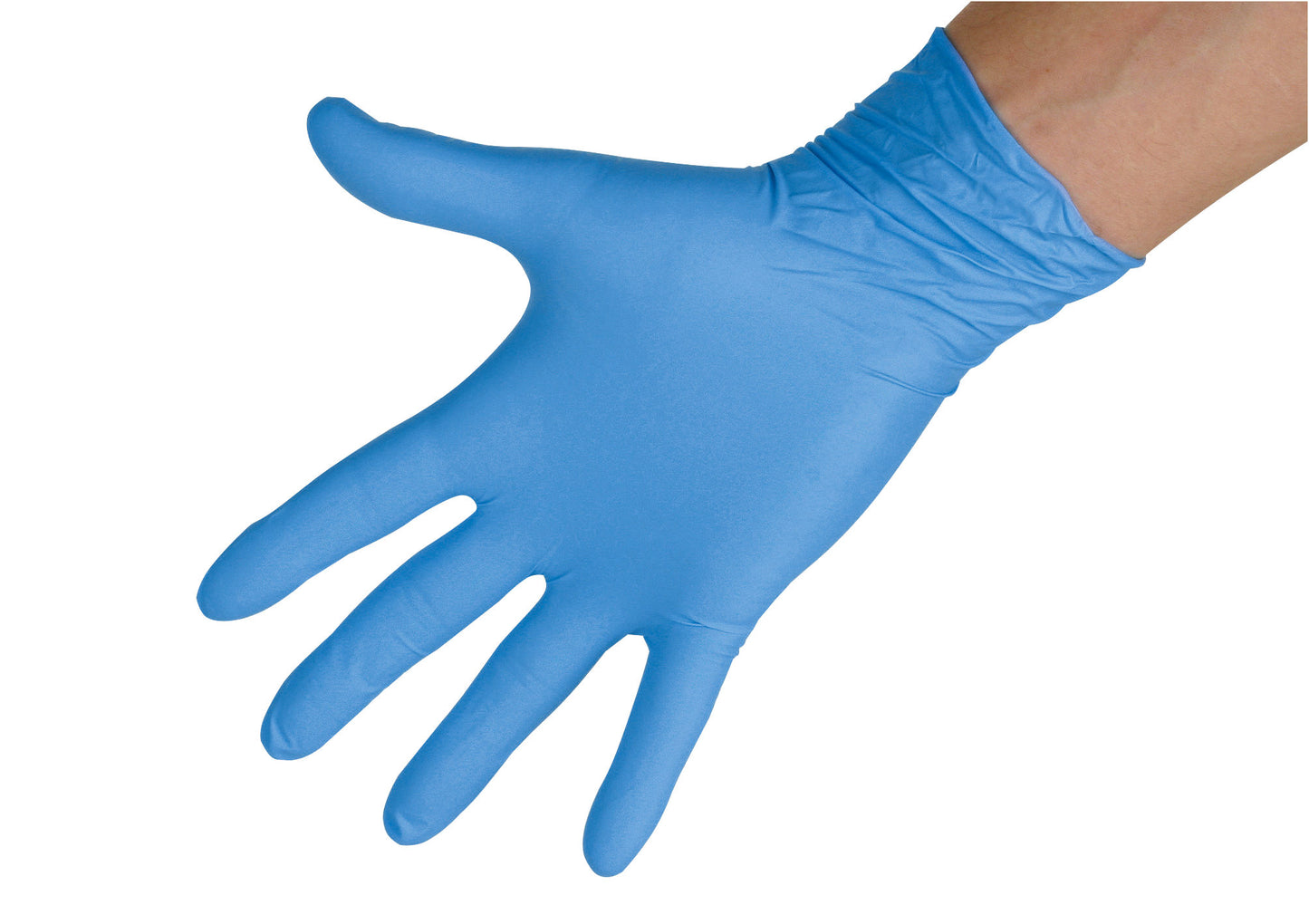Nitril Sensitive vel.XL modre, ro. za en.upo.,100, brez pudra