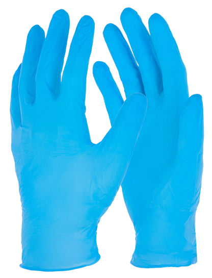 Nitril Sensitive vel.XL modre, ro. za en.upo.,100, brez pudra