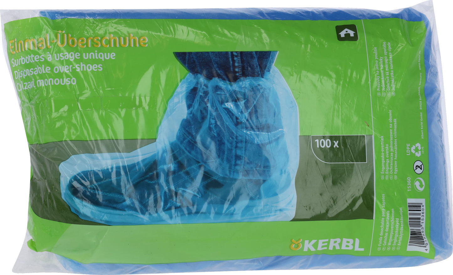 GALOŠE za enkratno uporabo 29cm, modre (100kos)