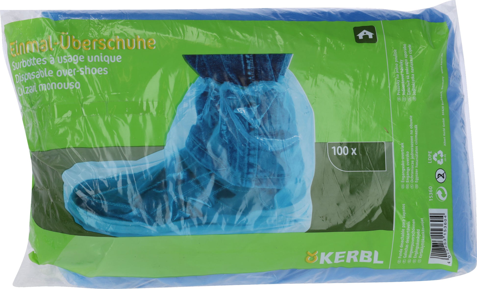 GALOŠE za enkratno uporabo 29cm, modre (100kos)