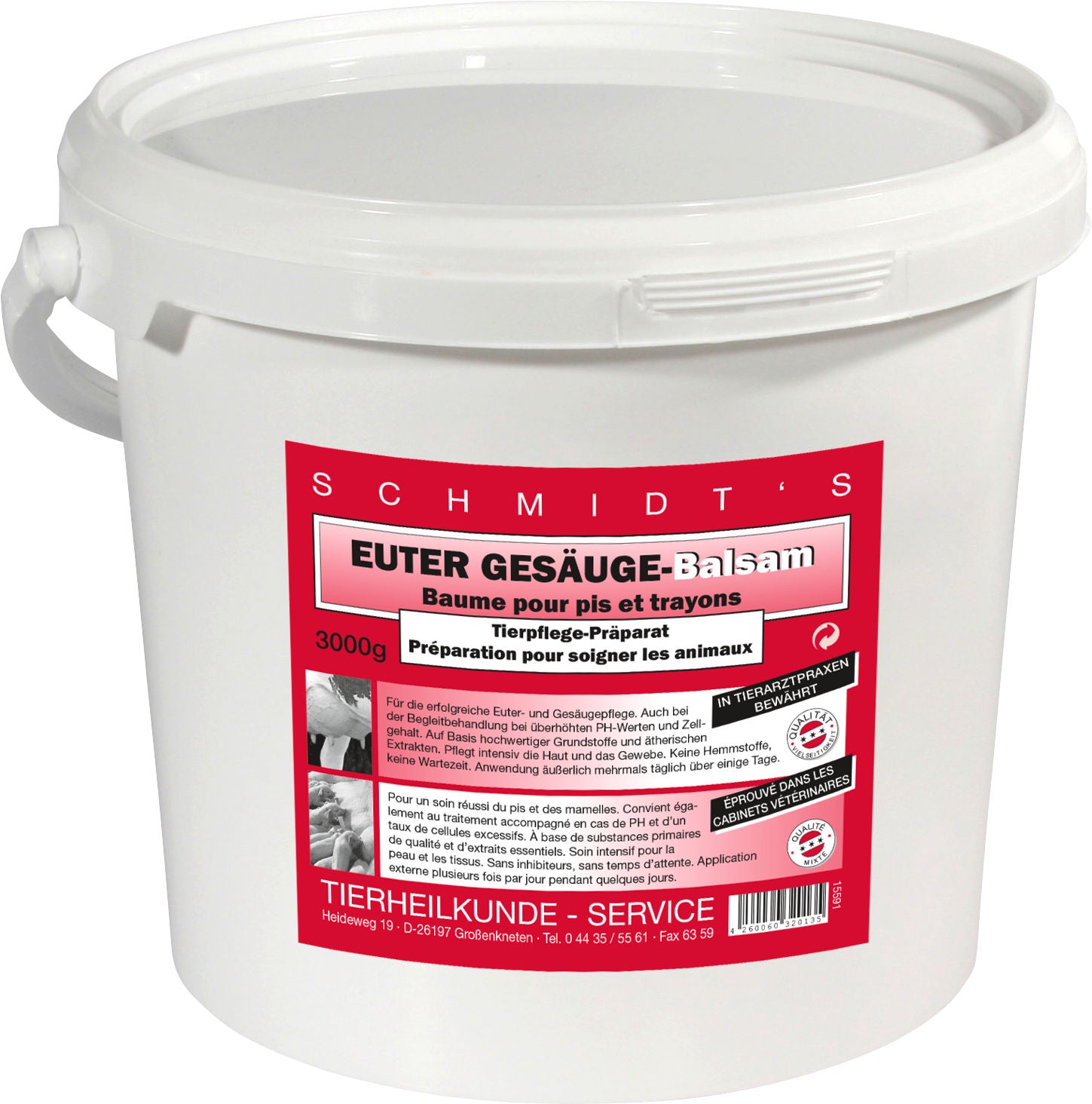 BALZAM za vime in seske - 3kg