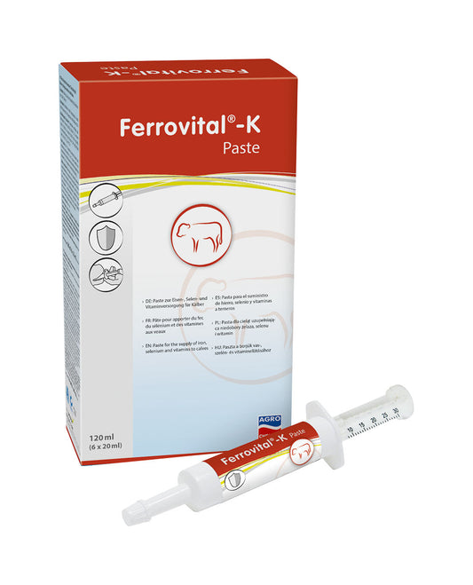 PASTA Ferrovital-K - 6 × 20ml