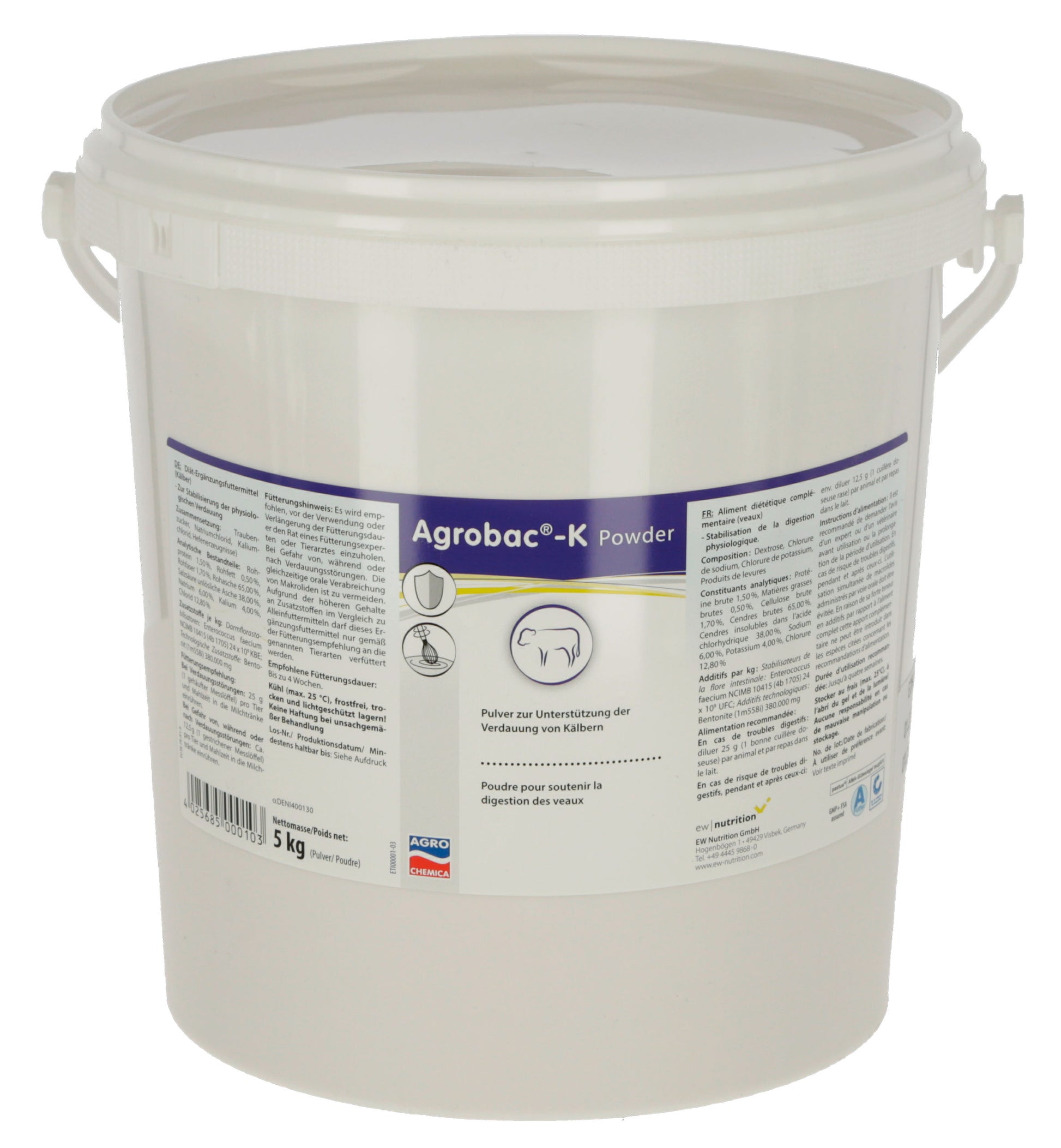 AGROBAC-K Powder - 5kg AGROBAC-K Powder - 5kg