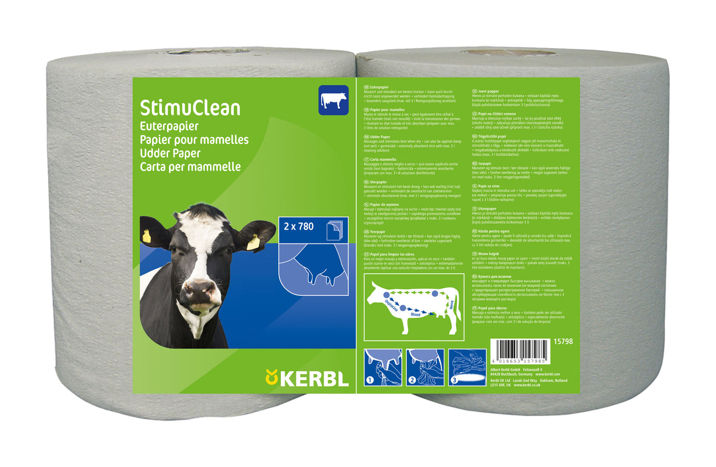 BRISACE StimuClean za vimena (2×780)