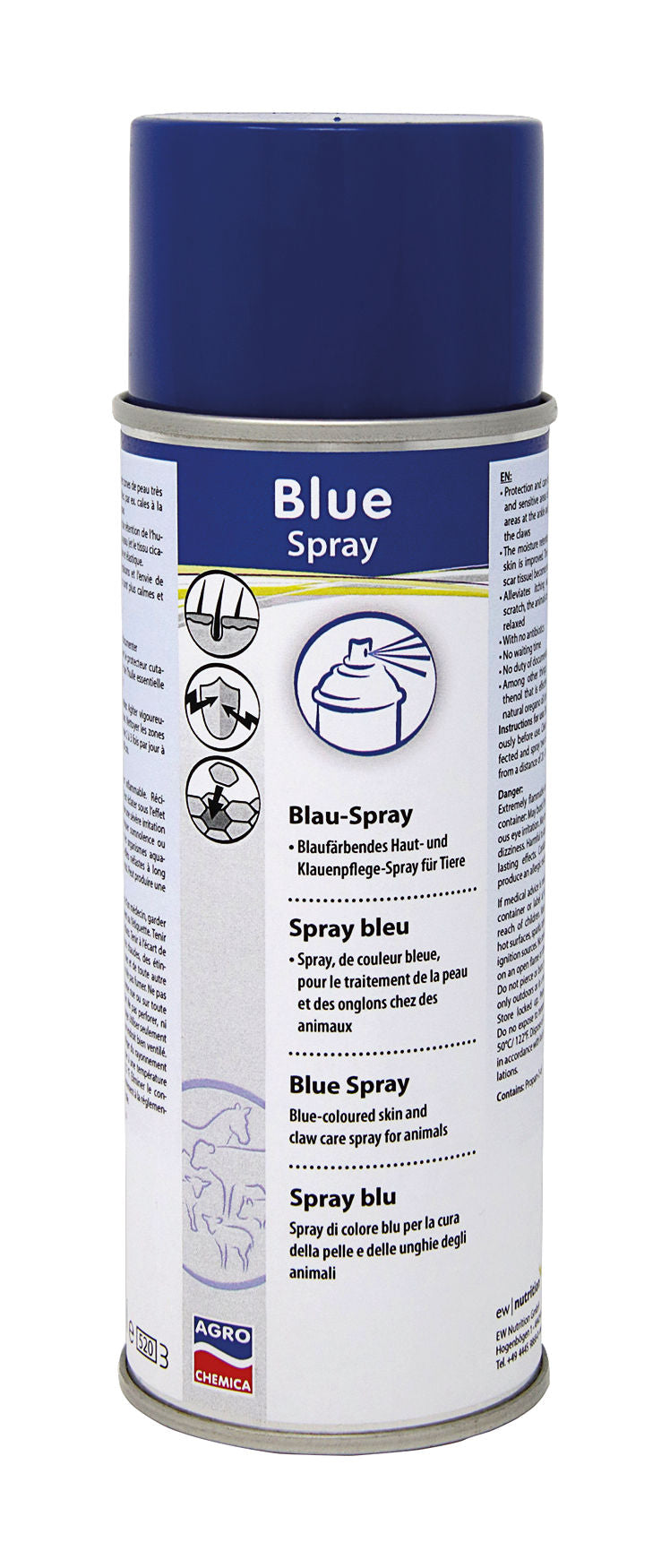 SPREJ modri Chinoseptan NOV - 400ml