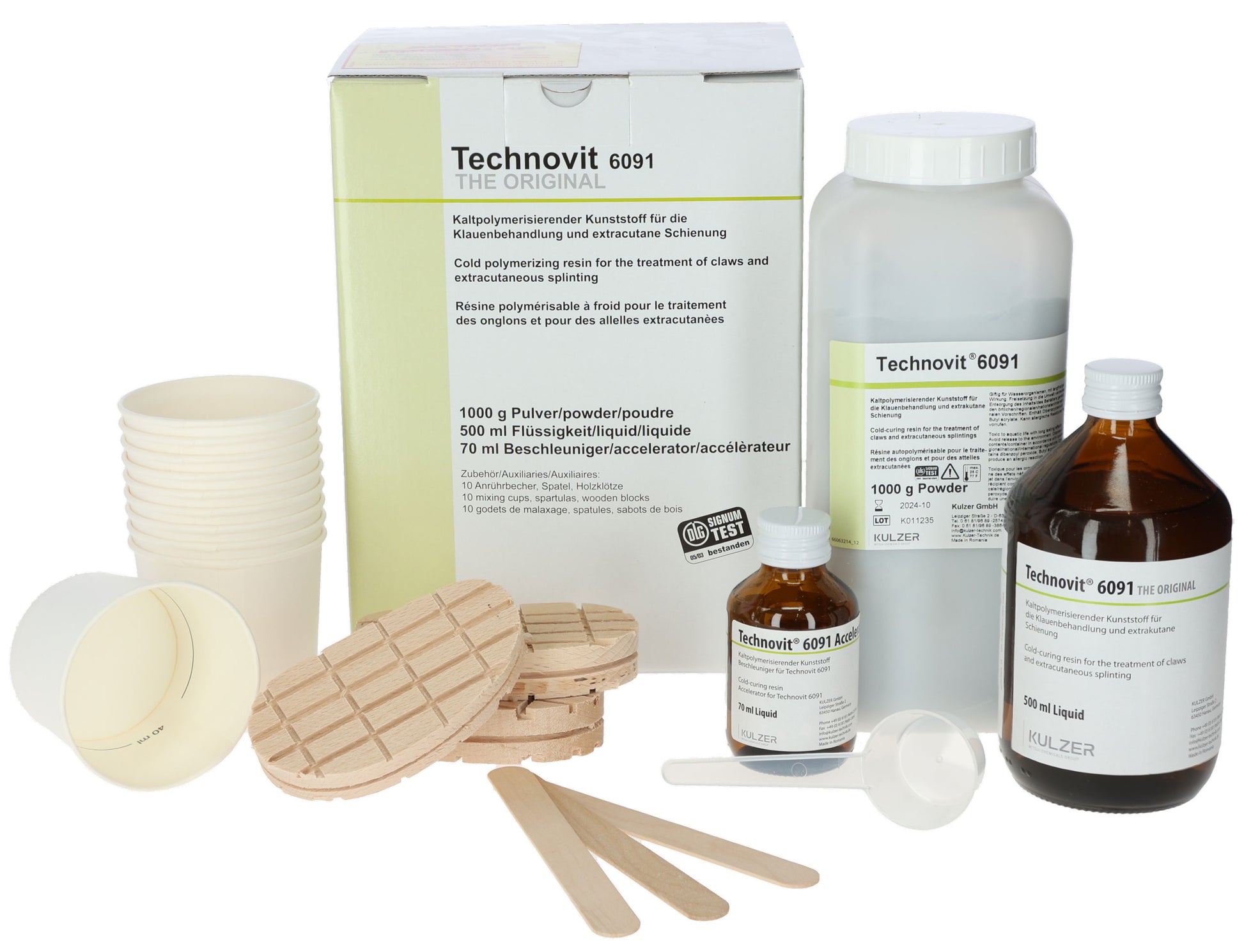 TECHNOVIT + eksc. - komplet za 10×