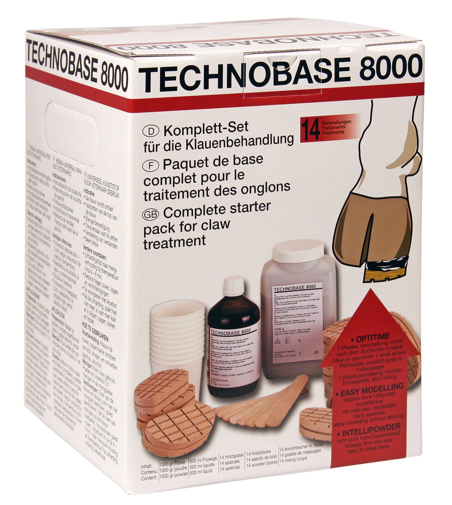 TECHNOBASE 8000 - komplet za 14×