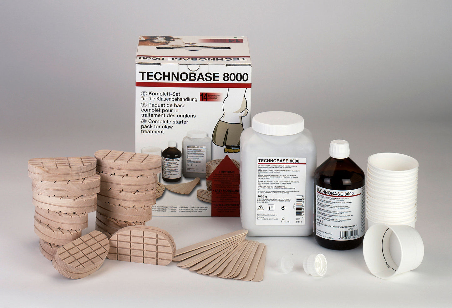 TECHNOBASE 8000 - komplet za 14×