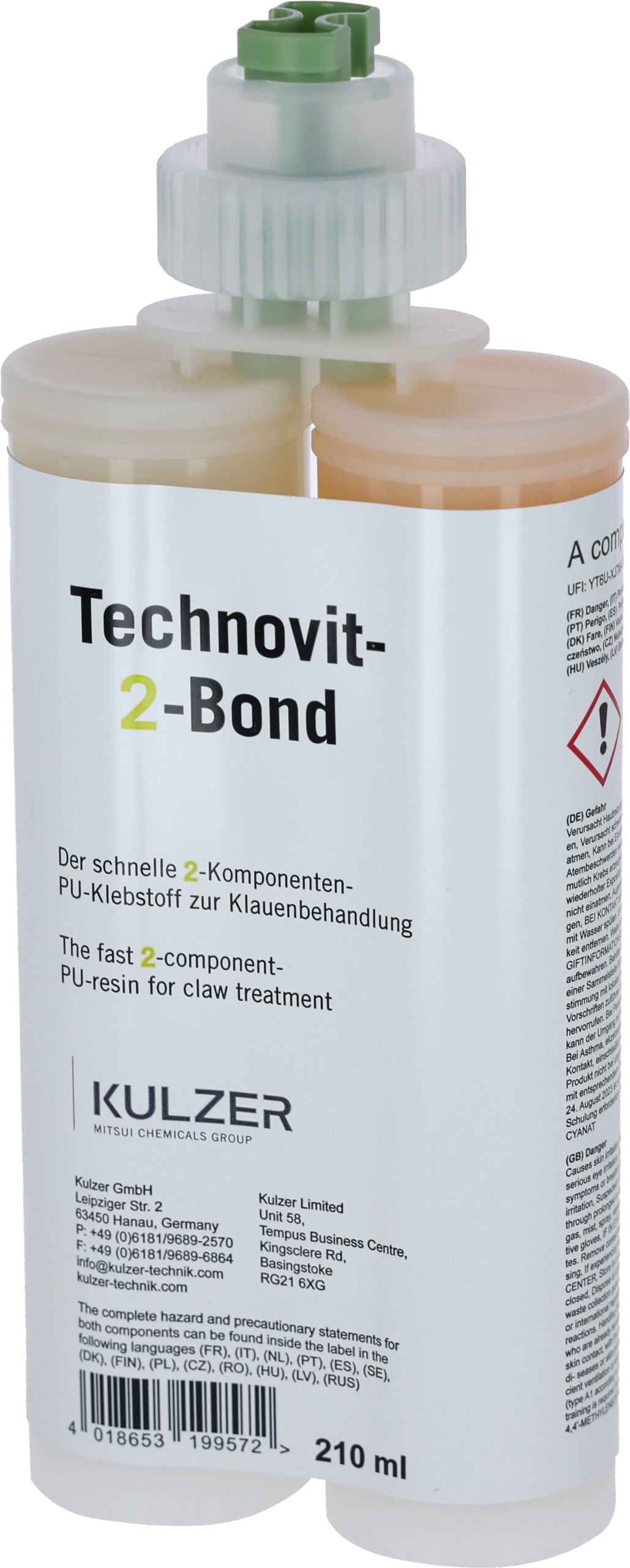 Technovit- 2 Bond- kartuša 210 ml