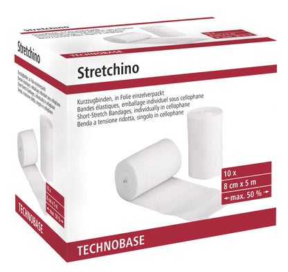 POVOJI kratki elasticni Stretchino - 8cm×5m (10kos)
