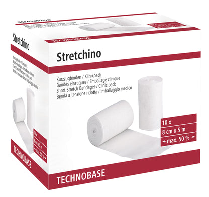POVOJI kratki elasticni Stretchino - 8cm×5m (PAK 10/1)