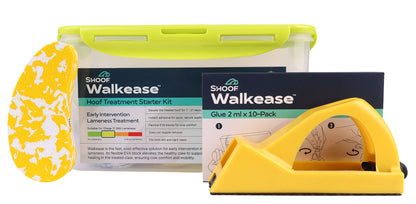 WALKEASE za nego parkljev M komplet za 10x - rumena