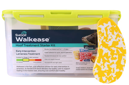 WALKEASE za nego parkljev M komplet za 10x - rumena
